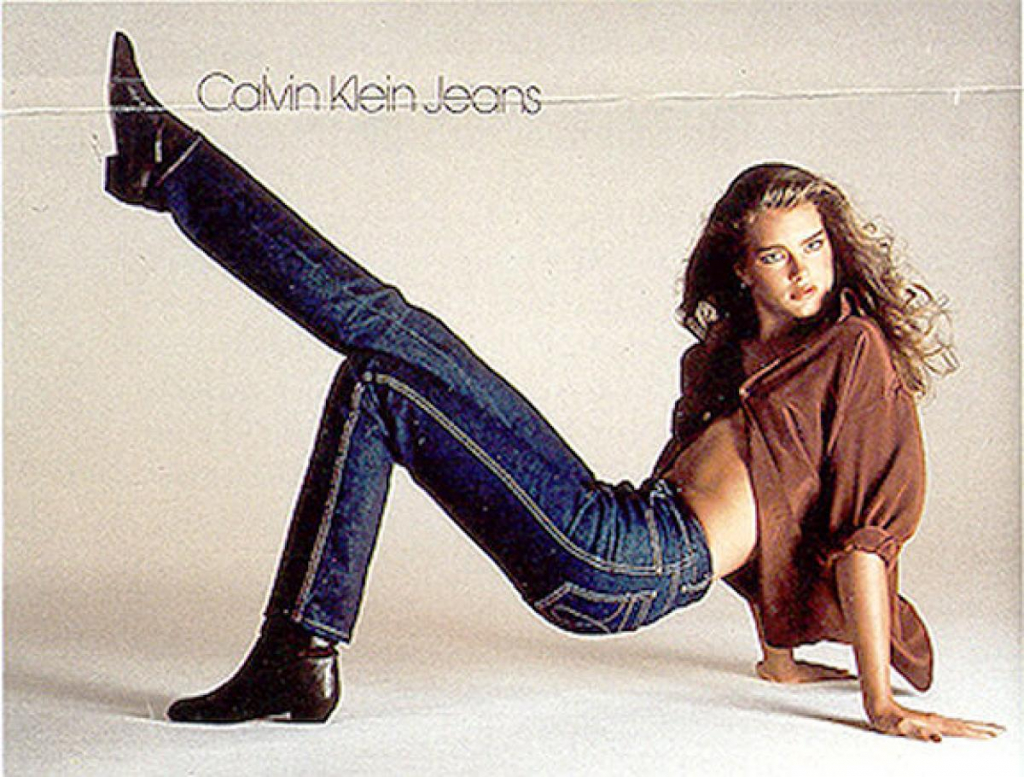 Brooke Shields Jeans Ad